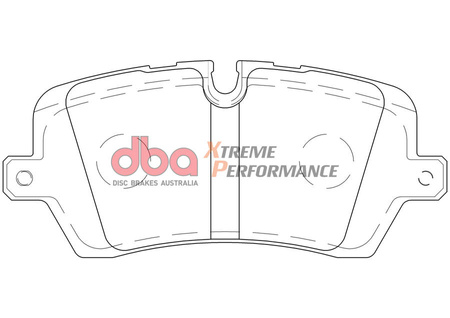 Zadní brzdové destičky DBA Brake Pads Xtreme Performance - DB8919XP LAND ROVER Defender 110 L663 90 Discovery 5 Range L405 Sport L494