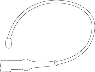 EFA183 - Snímač opotřebení brzdových destiček EBC Brakes