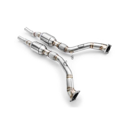 Downpipe AUDI A6, S6, Allroad C5 2.7 T + Tlumič