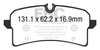 DP52204NDX - Sada brzdových destiček Série BLUESTUFF NDX EBC Brakes