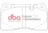 Přední brzdové destičky DBA Brake Pads Xtreme Performance Hawk HB683x.651 - DB2073XP LAND ROVER Range L322 Sport L320