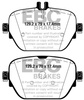 DP32314C - Sada brzdových destiček Série REDSTUFF EBC Brakes