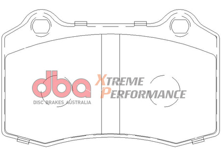 Zadní brzdové destičky DBA Brake Pads Xtreme Performance Hawk HB194x.570 - DB1936XP CITROEN DS3 DS KTM X-Bow R LOTUS Esprit MG XPOWER SV PEUGEOT 208 Mk1 QVALE Mangusta ASTON MARTIN DB7 CADILLAC STS-V STS DAIMLER Super Eight V8 DE TOMASO Pantera 90 Si