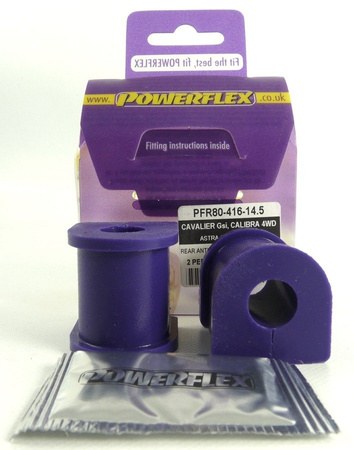 Tuleja Poliuretanowa Powerflex Vauxhall / Opel Calibra 2wd (1989-1997) -  PFR80-416-14.5 Nr na diagramie: 7