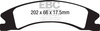 DP41885R - Sada brzdových destiček Série YELLOWSTUFF EBC Brakes