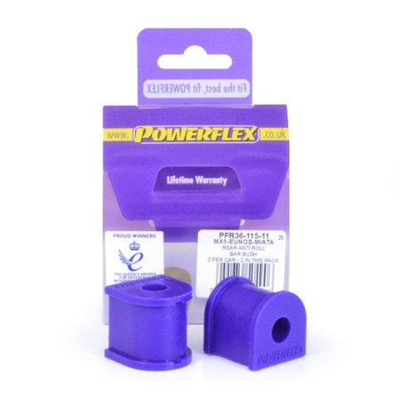 Tuleja Poliuretanowa Powerflex Mazda MX-5, Miata, Eunos - Mk2 NB (1998-2005) PFR36-115-11 Nr na diagramie: 9