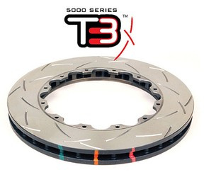 Přední brzdový kotouč DBA 5000 series - Drážka vlevo/vpravo - Pouze rotor - DBA52371.1RS NISSAN GT-R R35