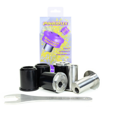 Přední horní část ramene Bush Camber nastavitelný Polyuretanové pouzdro Powerflex Road Series Fiat 124 Spider incl. Abarth (2016 on) PFF36-604G