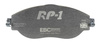 DP82127RP1 - Sada závodních brzdových destiček Série RP-1 Racing EBC Brakes