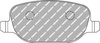 Zadní brzdová destička Ferodo Racing DS1.11 FCP1795W ALFA ROMEO 159 Sportwagon 4C 960 Brera GIULIETTA SPIDER 939 