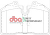 Zadní brzdové destičky DBA Brake Pads Street Performance - DB1356SP FORD Puma Racing ARIEL Atom AUDI RS2 8C HOLDEN Aust NZ HSV GTS MG XPOWER SV QVALE Mangusta