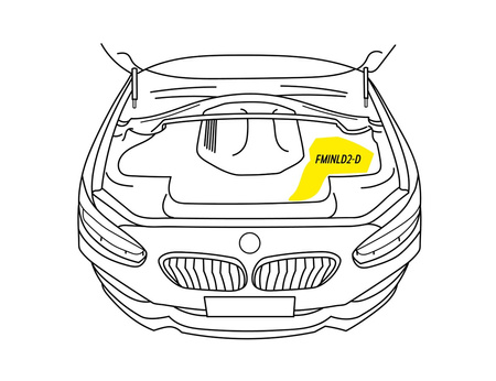 Karbonový sací kanál pro BMW F řady (1 řada, 2 řada, 3 řada, 4 řada, 5 řada)