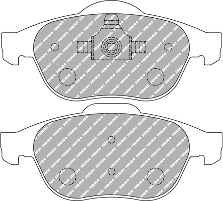 Přední brzdová destička Ferodo Racing DS2500 FCP1441H RENAULT Twingo Twingo