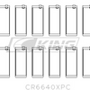 Obal ložiska ojnice King BMW M20, M50 2.0L, 2.5L, 2.7L - CR6640XPC STDX