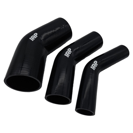 Silikonové koleno 45° IRP Délka 15cm Průměr 80mm