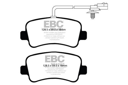 DPX2084 - Sada brzdových destiček Série ULTIMAX2 EBC Brakes