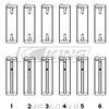 Obal hlavního ložiska King VAG AAB, AEU, APL, AAF, NG, RT, JS - MB 605XP0.25