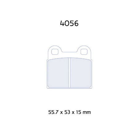 Brzdové destičky Carbone Lorraine RC5 - Mercedes W201 190 1,8-2,3 nicht 16V (82-94)