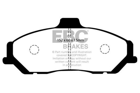 DP1349 - Sada brzdových destiček Série ULTIMAX2 EBC Brakes