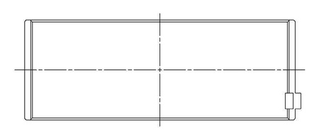 Ložiskový plášť ojnice ACL Opel C20 0.025mm.