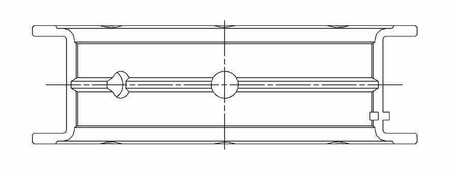 Plášť hlavního ložiska ACL Chevy 4.8/5.3/5.7/6/6.2L LS V8 .010'