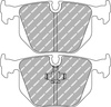 Zadní brzdová destička Ferodo Racing DS1.11 FCP857W BMW 3 E40 8 E31 MASERATI Biturbo,