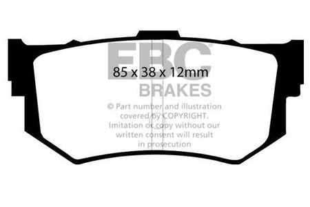 DP514 - Sada brzdových destiček Série ULTIMAX2 EBC Brakes