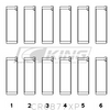 Obal ložiska ojnice King BMW S54B32 3.2L - CR6877XP0.5