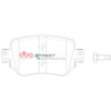 Zadní brzdové destičky DBA Brake Pads Street Performance Hawk HB836x.651 - DB15009SP AUDI A1 8X GB Q3 8U quattro S1 SEAT Alhambra 7N Leon 5F X-PERIENCE SKODA Octavia 5E VOLKSWAGEN Caddy Alltrack Life Maxi Polo AW Sharan