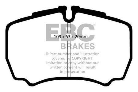 DP1440 - Sada brzdových destiček Série ULTIMAX2 EBC Brakes