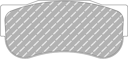 Přední brzdová destička Ferodo Racing DS4.12 FRP3155SB BMW 4 Coupe M4 FERRARI 296 LEXUS RC F MCLAREN 650 S MERCEDES AMG NISSAN GT-R PORSCHE 911 991.2 992 