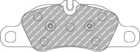 Přední brzdová destička Ferodo Racing DS1.11 FCP4805W PORSCHE 718 BOXSTER 982 CAYMAN 911 991 997 Convertible Targa 981 Spyder 987 987 