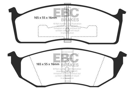 DP21123 - Sada brzdových destiček Série GREENSTUFF EBC Brakes