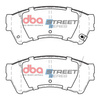 Přední brzdové destičky DBA Brake Pads Street Series Ceramic - DB1942SS MAZDA 6 GH