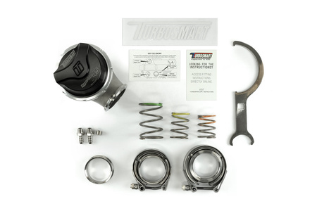 Turbosmart Wastegates ventil WG45 GenV Hypergate 45 14psi Black (Old TS-0553-1012)