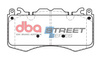 Přední brzdové destičky DBA Brake Pads Street Series Semi-metallic - DB2204SS LAND ROVER Discovery 5 Range L322 L405 Sport L320 L494