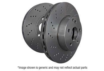 D1107 - Brzdové kotouče Premium Hladký (Pár) EBC Brakes