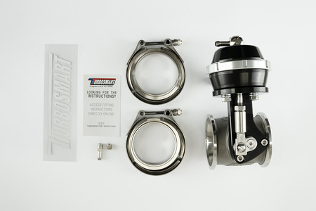 Turbosmart Wastegates ventil Pneumatic StraightGate50 (Vacuum-Based) 6 InHg External Wastegate (Black)