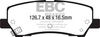 DP33041C - Sada brzdových destiček Série REDSTUFF EBC Brakes