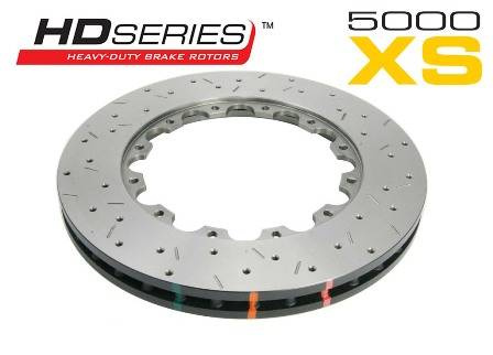 Přední brzdový kotouč DBA 5000 series - XS - Pouze rotor - DBA52218.1XS MITSUBISHI Lancer Evo 5 6 7 8 9