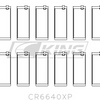 Obal ložiska ojnice King BMW M20, M50 2.0L, 2.5L, 2.7L - CR6640XP STDX
