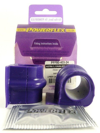 Tuleja Poliuretanowa Powerflex Vauxhall / Opel ASTRA MODELS - Astra MK3 - Astra F (1991-1998) PFF80-403-24 Nr na diagramie: 3