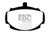 DP107 - Sada brzdových destiček Série ULTIMAX2 EBC Brakes