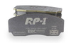 DP8002RP1 - Sada závodních brzdových destiček Série RP-1 Racing EBC Brakes