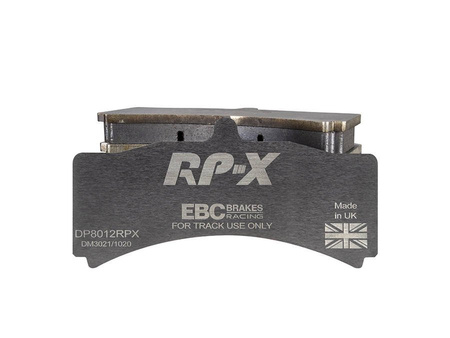 DP8012RPX - Sada závodních brzdových destiček Série RP-X Racing EBC Brakes
