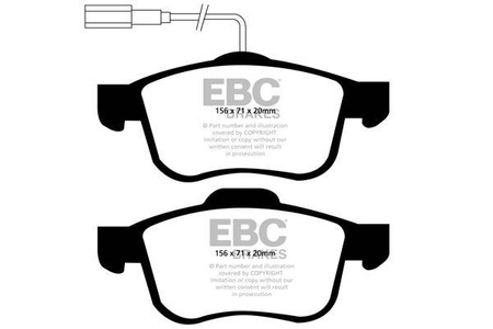 DP1904 - Sada brzdových destiček Série ULTIMAX2 EBC Brakes