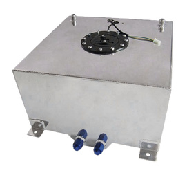 IRP černá 40L hliníková palivová nádrž se snímačem hladiny paliva