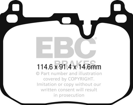 DP52271NDX - Sada brzdových destiček Série BLUESTUFF NDX EBC Brakes