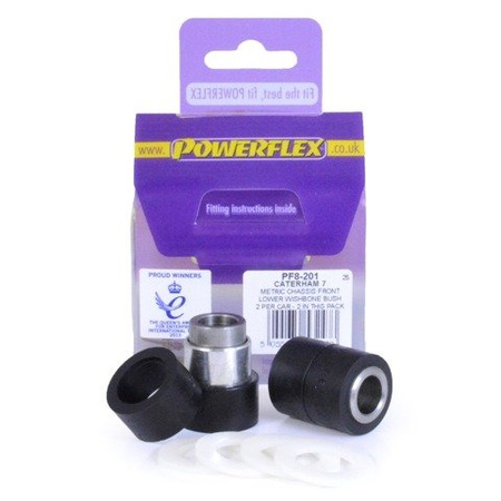 Tuleja Poliuretanowa Powerflex Caterham 7 (DeDion with Watts Linkage)  - 7 Metric Chassis with DeDion & Watts Linkage (2006- ) PF8-201 Nr na diagramie: 6