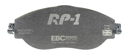 DP82127RP1 - Sada závodních brzdových destiček Série RP-1 Racing EBC Brakes